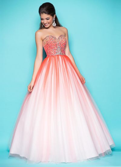 Pink by Blush 5202 Stunning Ball Gown: French Novelty