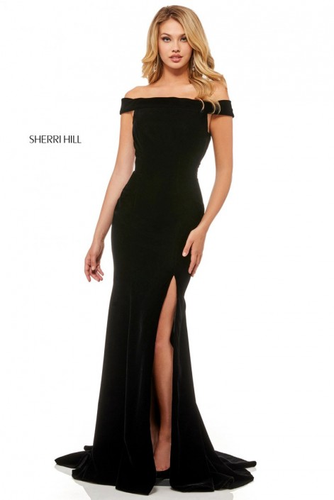 sherri hill velvet