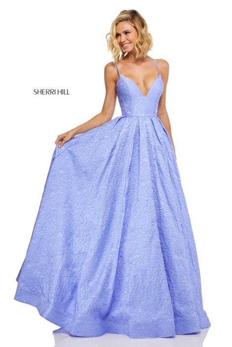 periwinkle homecoming dress