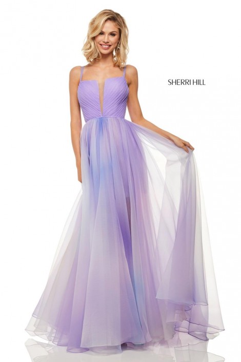 sherri hill ombre dress