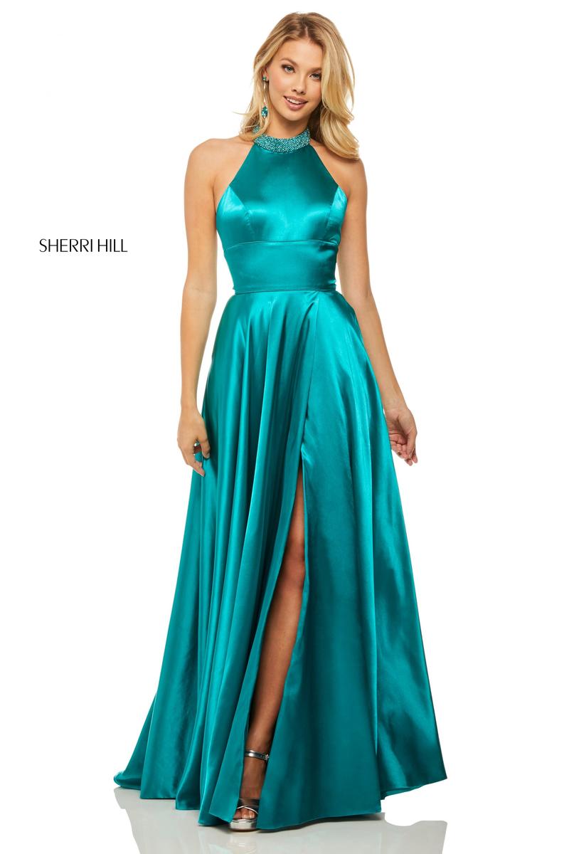 sherri hill teal