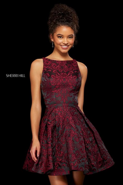 cut out homecoming dress