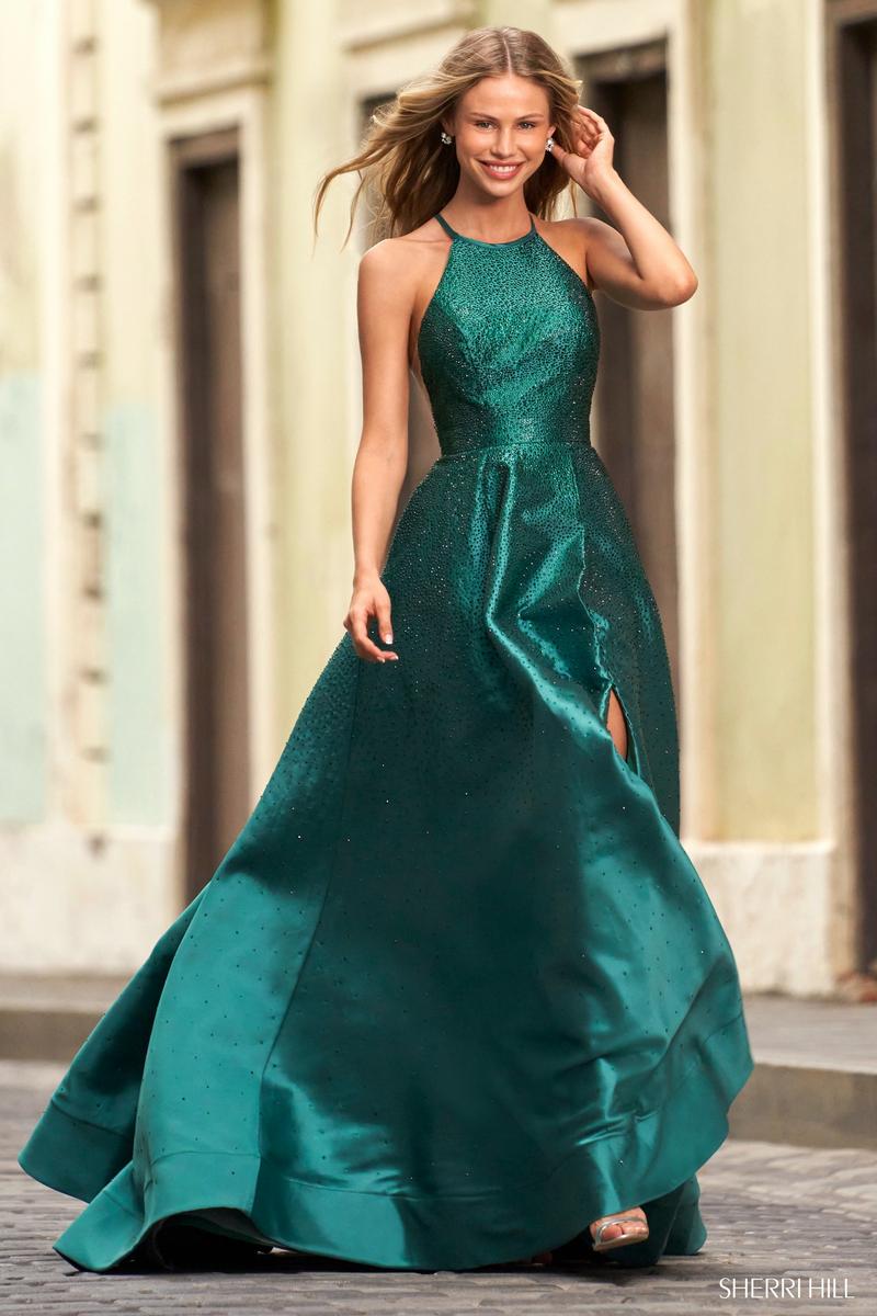 Sherri hill rhinestone on sale dress