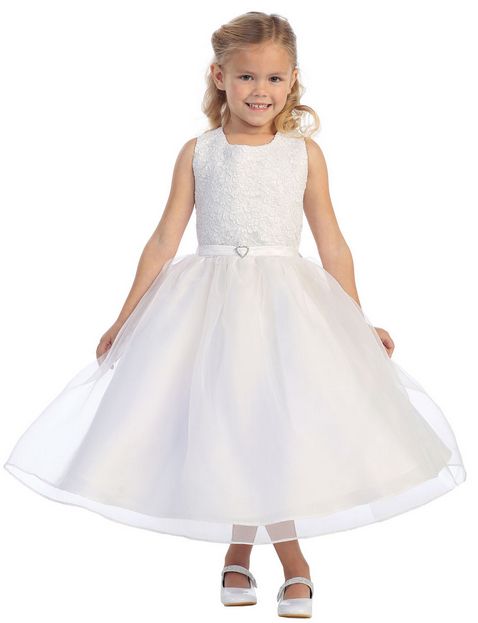 French Novelty: Tip Top 5571 Flower Girls Lace Dress