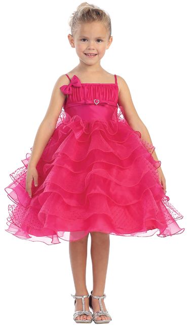 Tip Top 5587 Flower Girls Ruffle Dress: French Novelty