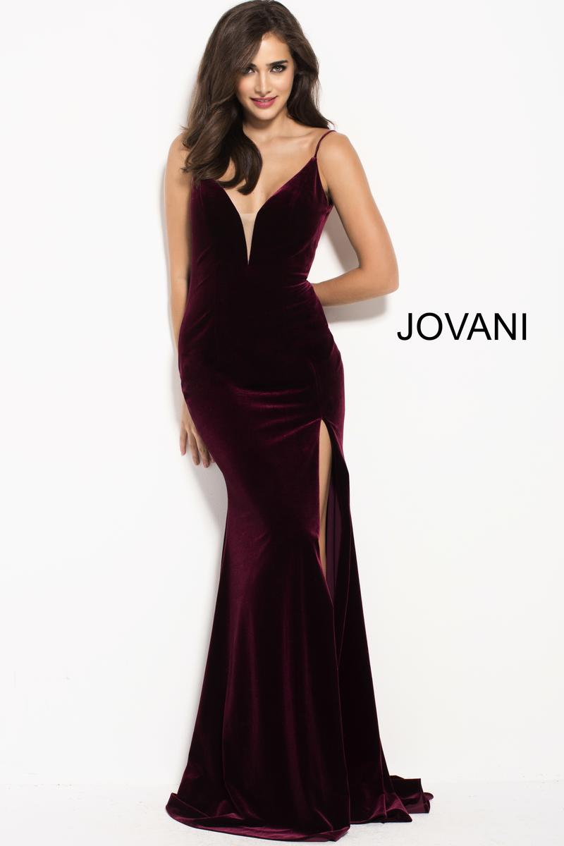 jovani black velvet