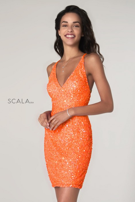 Neon sparkle dress best sale