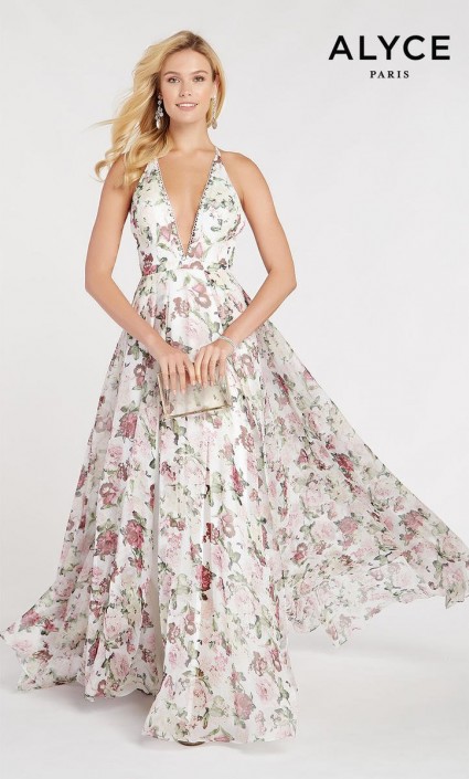 dainty floral dress
