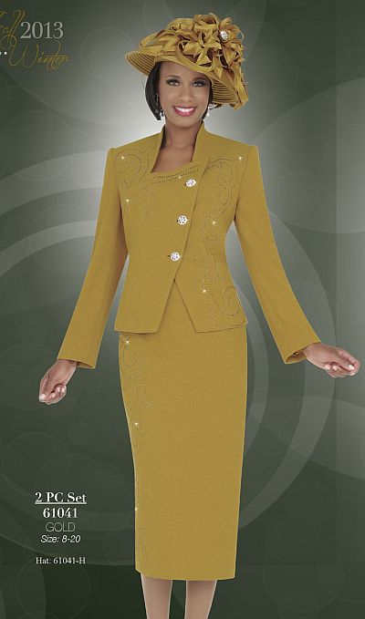 Ben Marc Knits 61041 Womens Church Suit: French Novelty