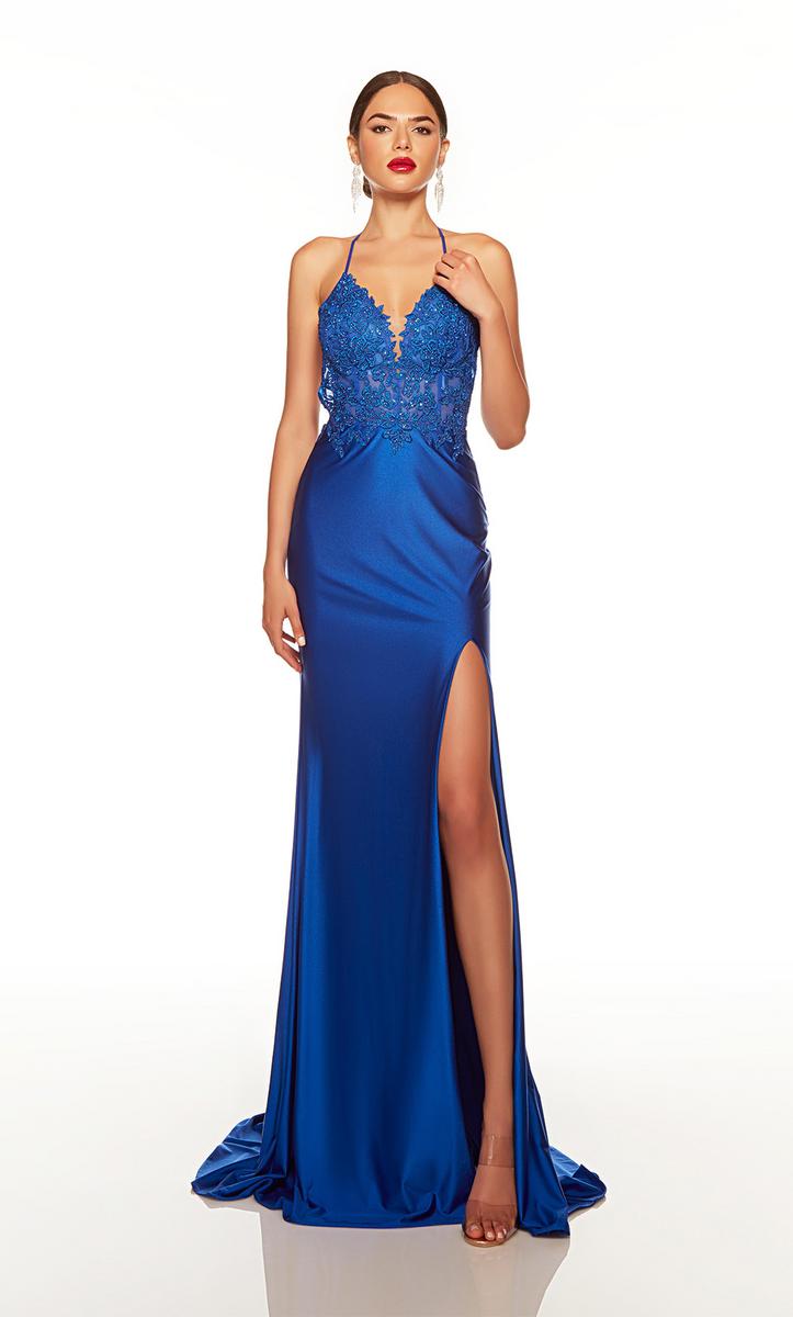 French Novelty: Alyce Paris 61452 Perfect Open Back Prom Dress