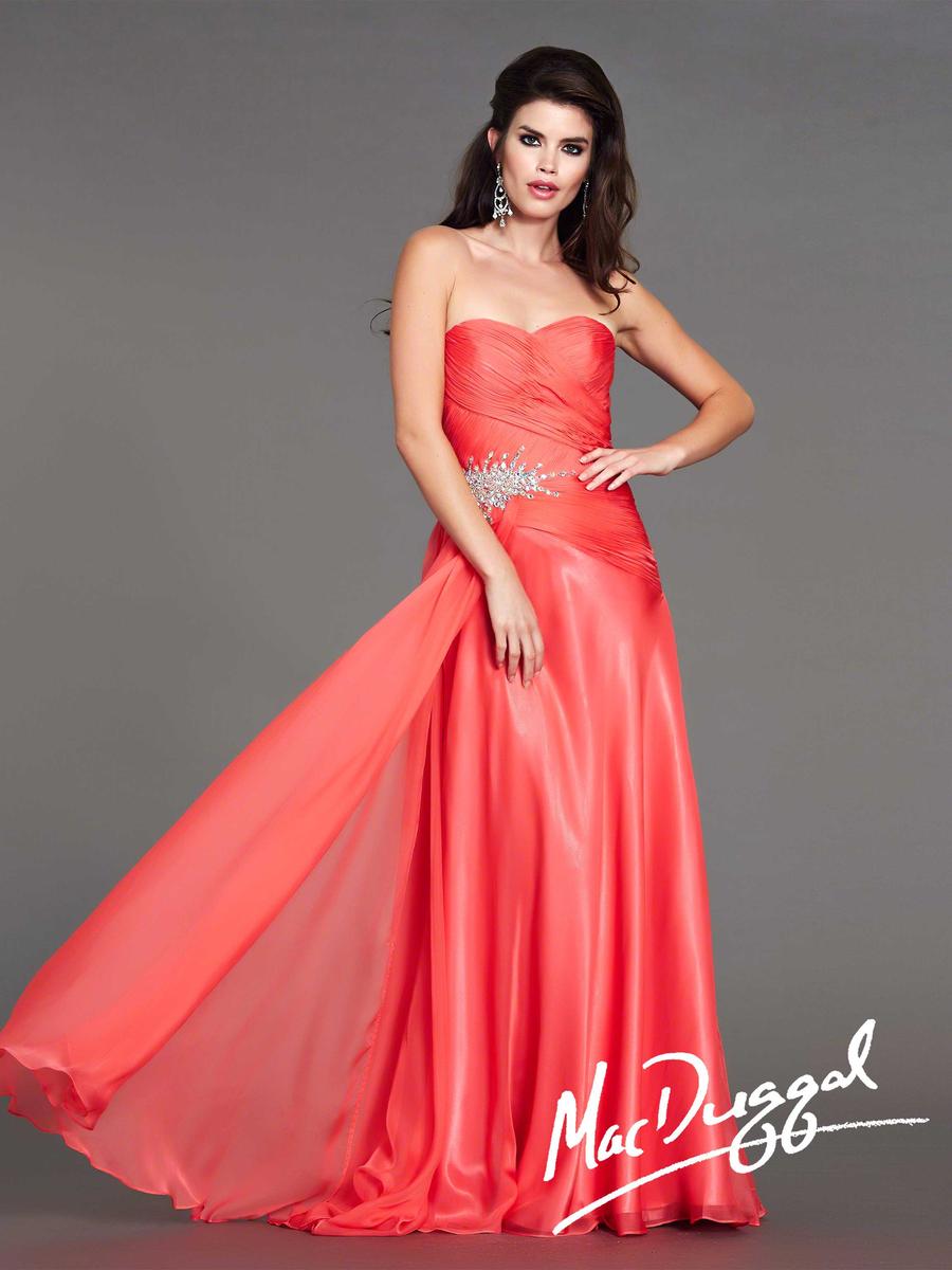 French Novelty: MacDuggal Flash 6397L Figure Flattering Gown