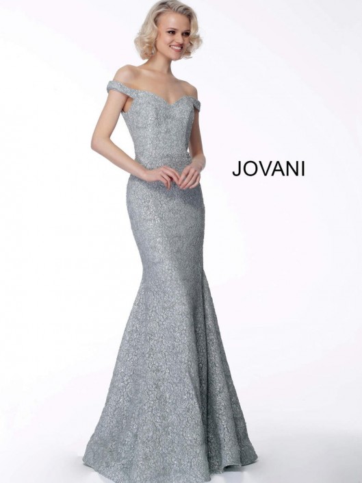 jovani off the shoulder mermaid dress