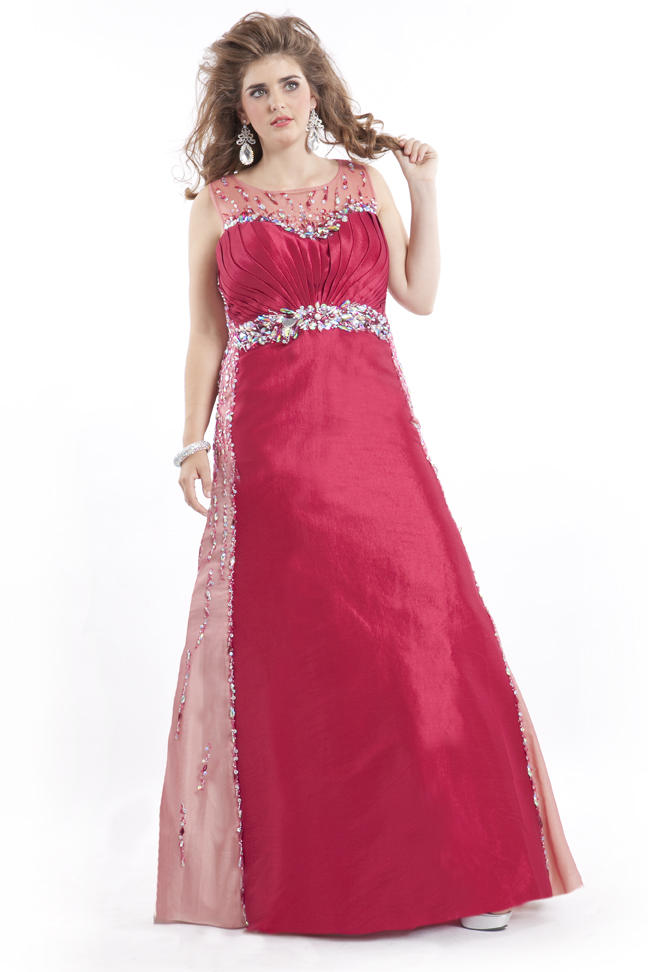 French Novelty Party Time 6613 Plus Size Evening Dress