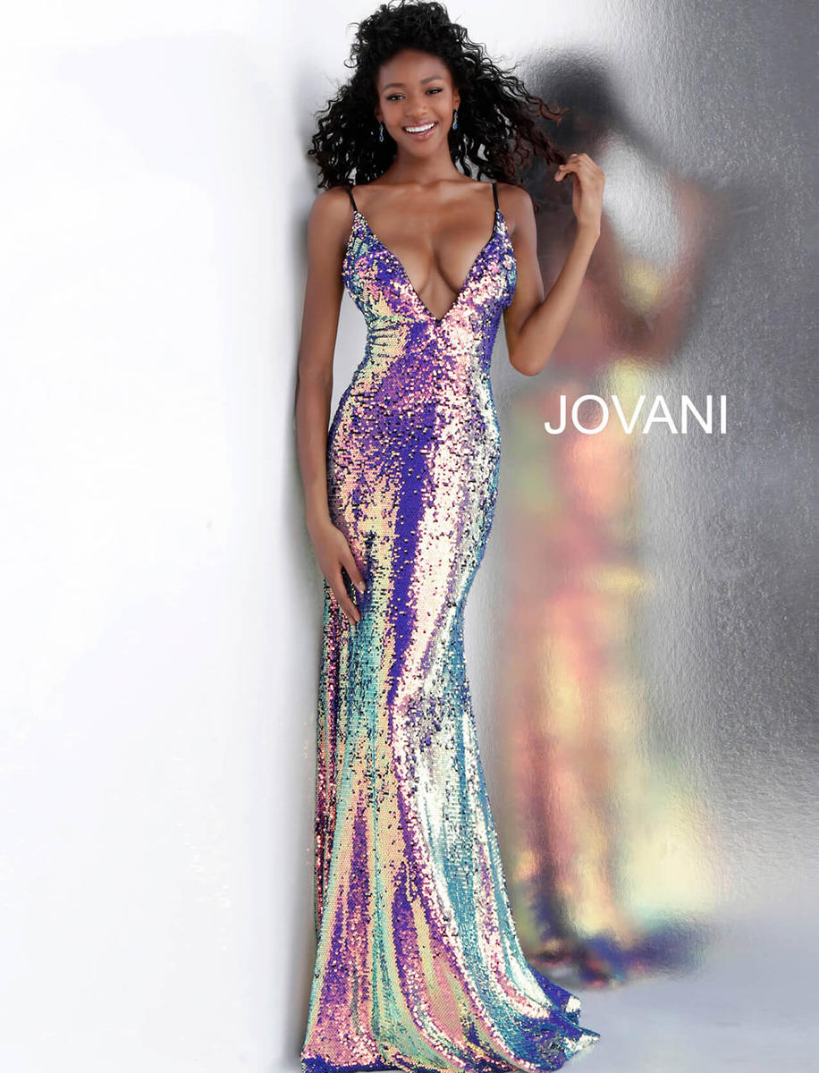 Jovani paillette outlet dress