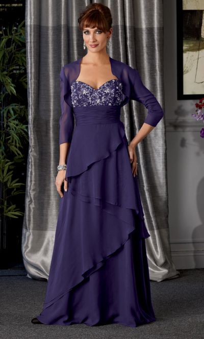amethyst mother of the bride dresses