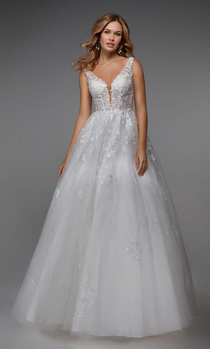 French Novelty: Alyce Paris 7039 Princess Wedding Dress