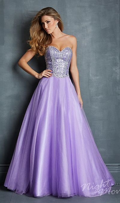 Night Moves 7046 Regal Ball Gown: French Novelty