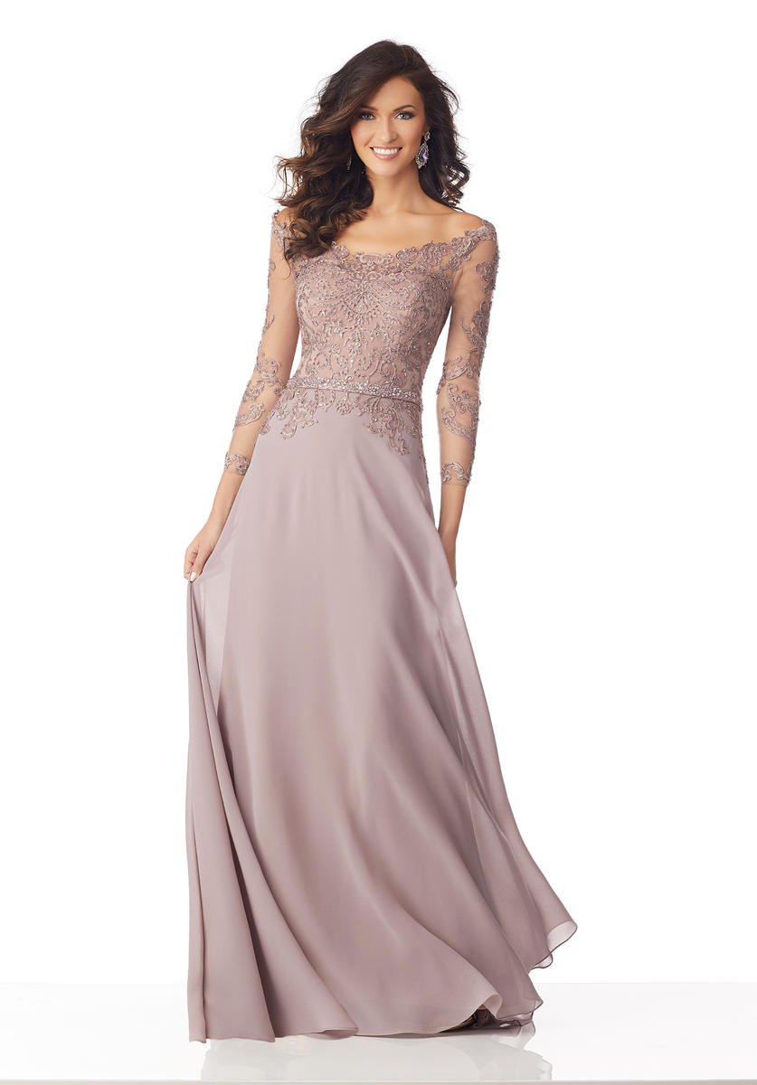 French Novelty: MGNY by Morilee 71806 Feminine Mother of the Bride Gown