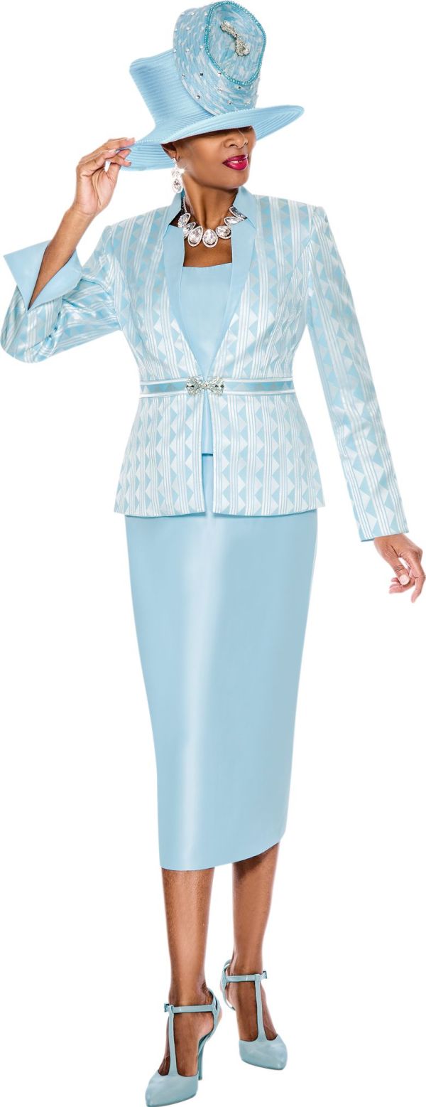 Terramina 7522 Ladies Church Suit: French Novelty