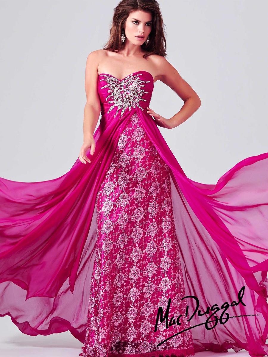 French Novelty: Mac Duggal 78437M Sunburst Beaded Gown