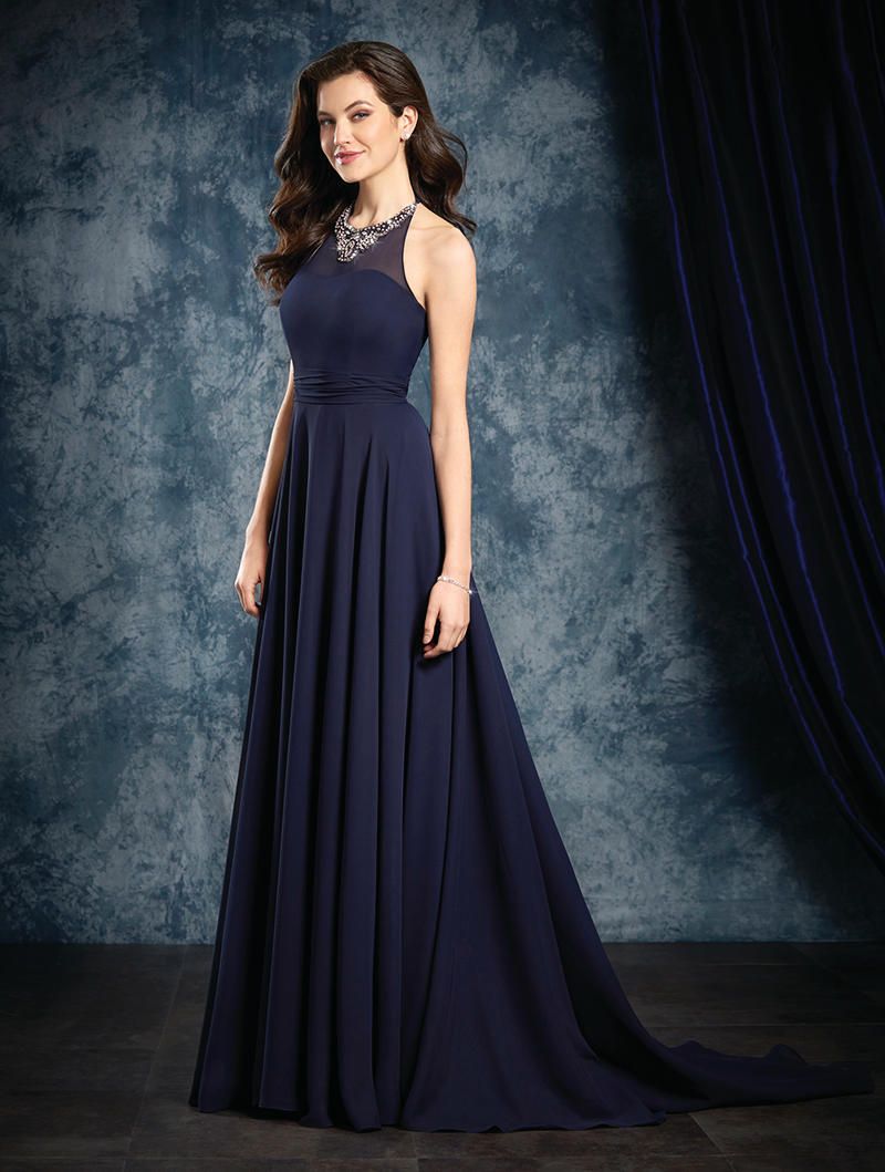 Alfred Angelo Halter Bridesmaid Dresses