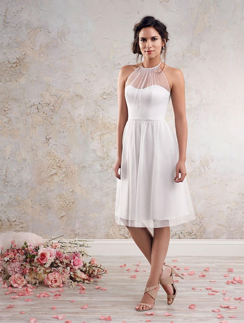 Alfred Angelo Halter Bridesmaid Dresses