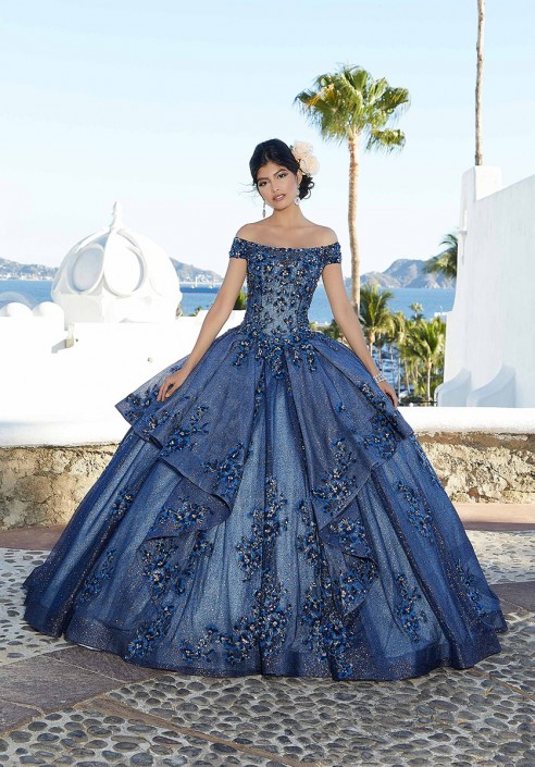 French Novelty: Vizcaya 89364 Classic Quinceanera Dress