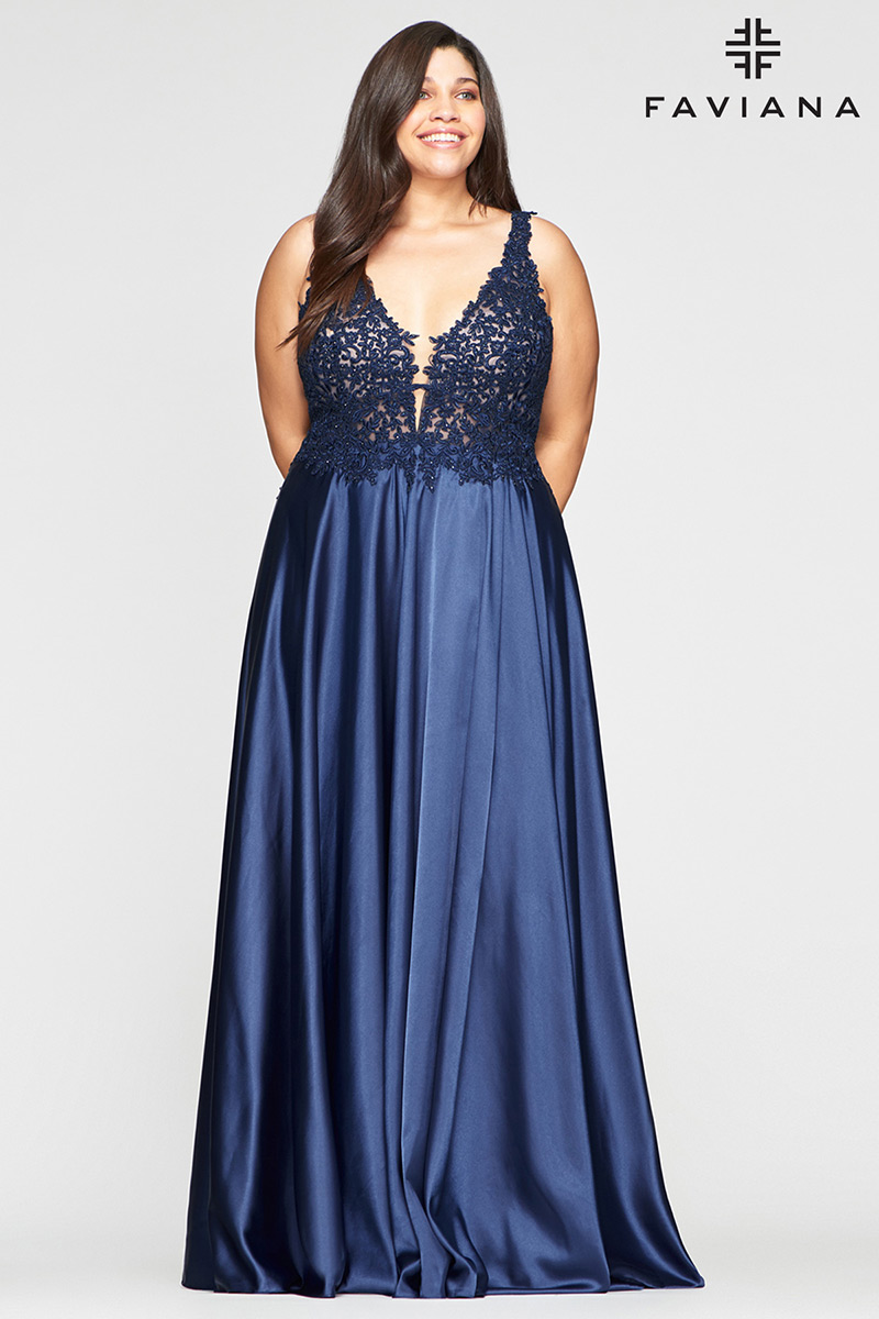 best prom dress styles for plus size