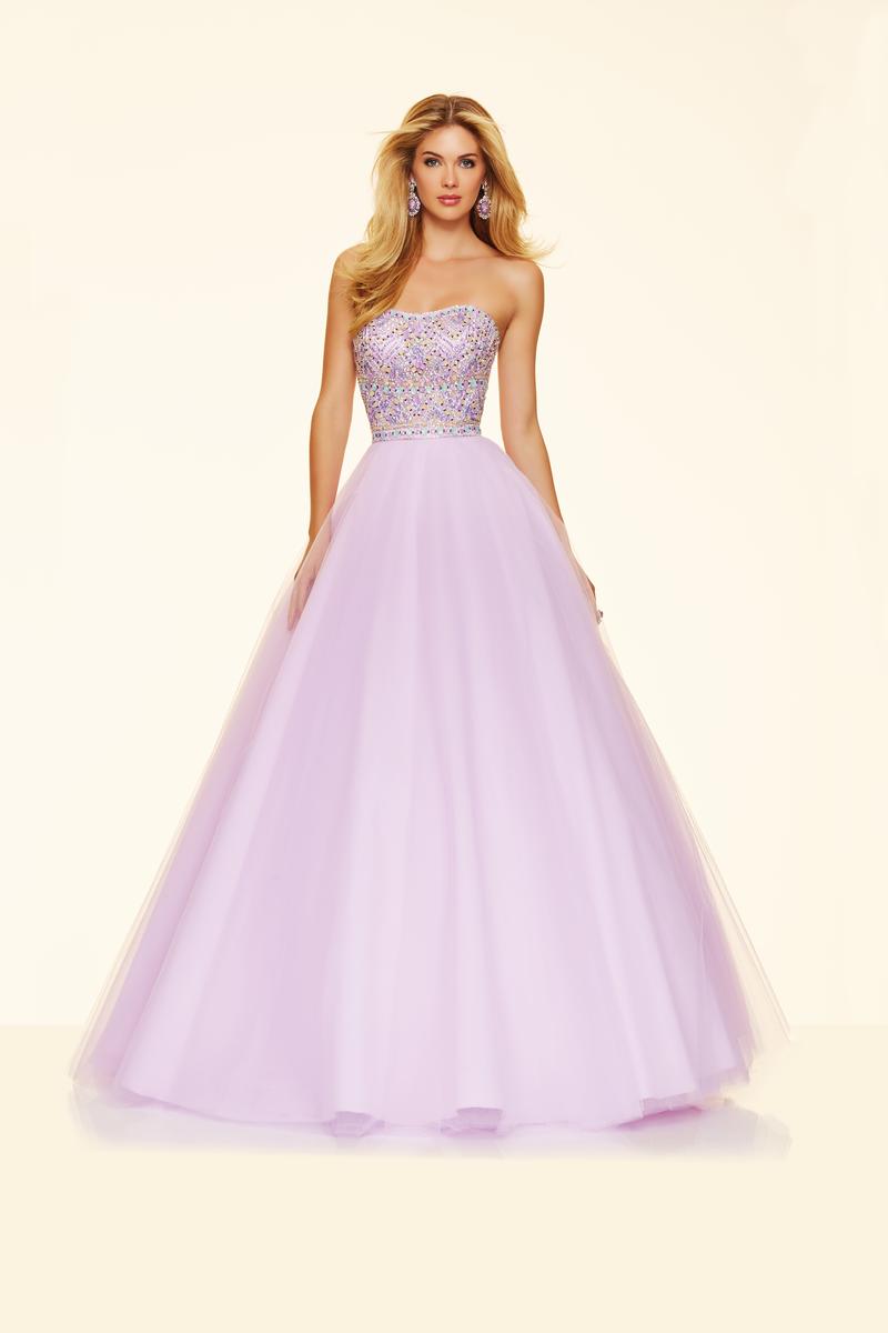 French Novelty: Mori Lee Paparazzi 98091 Jeweled Ball Gown