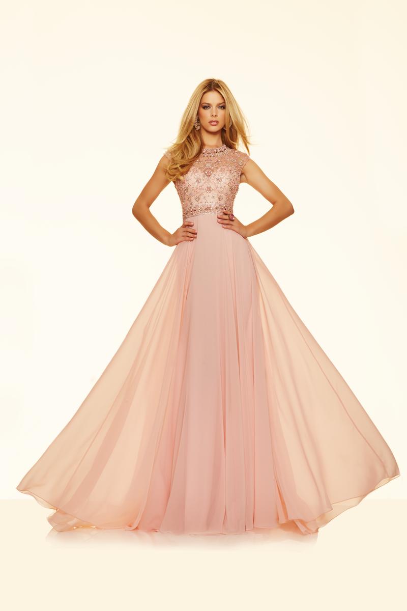 Mori Lee Chiffon Prom Dress