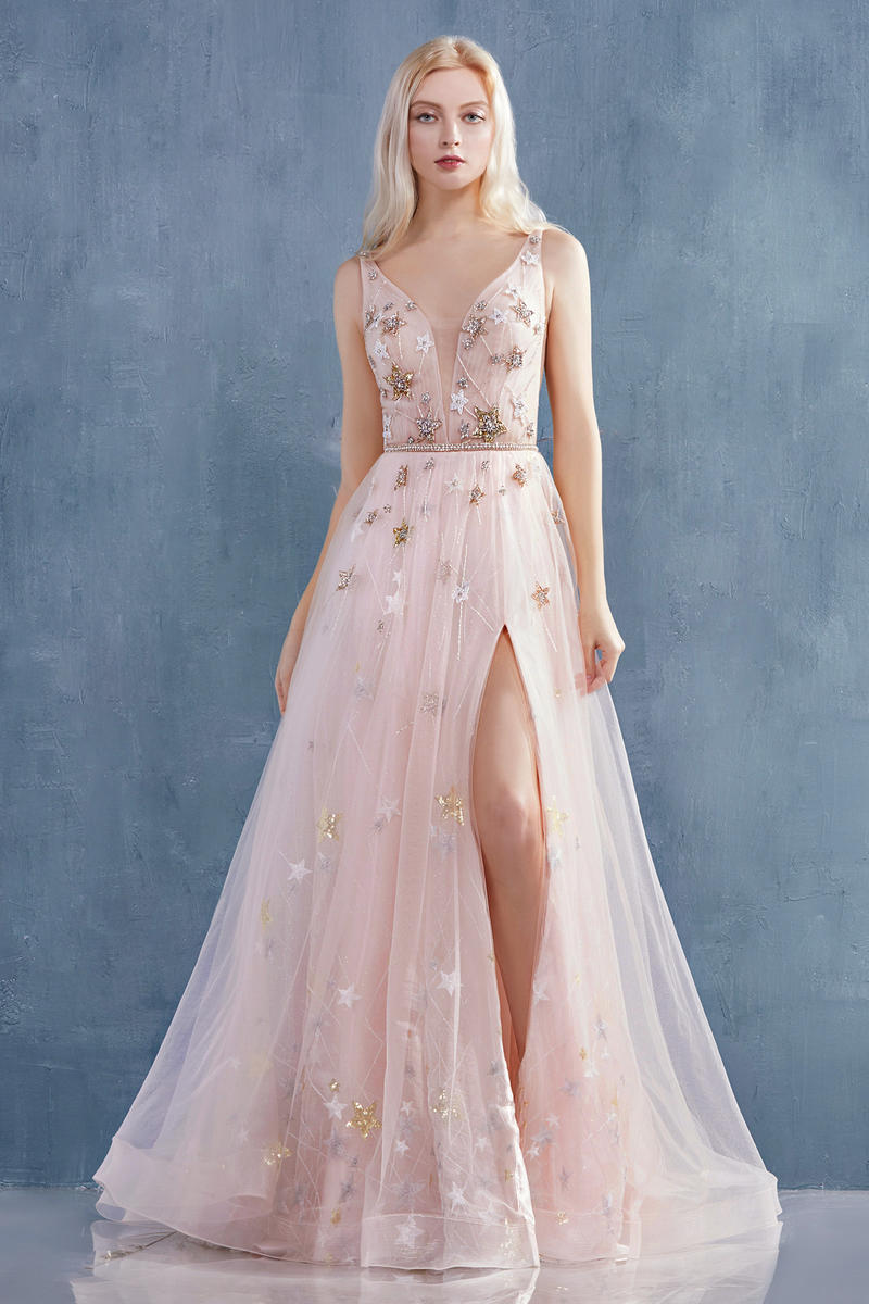 constellation prom dress