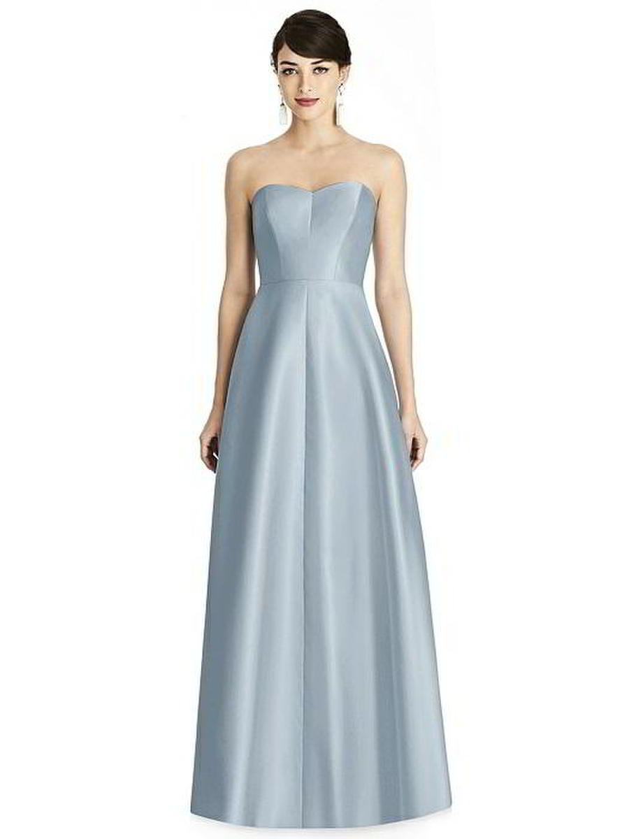 sateen twill bridesmaid dresses