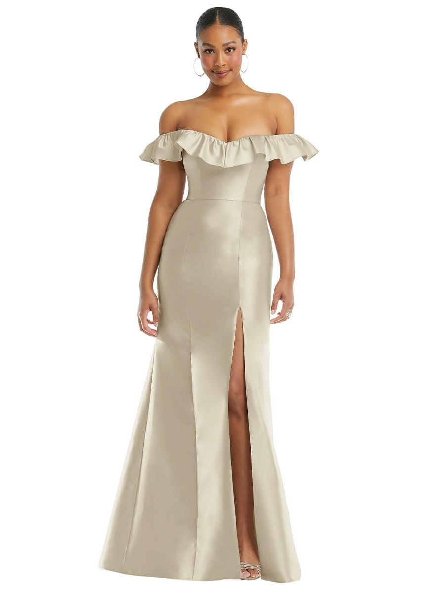 Alfred sung sateen gown best sale