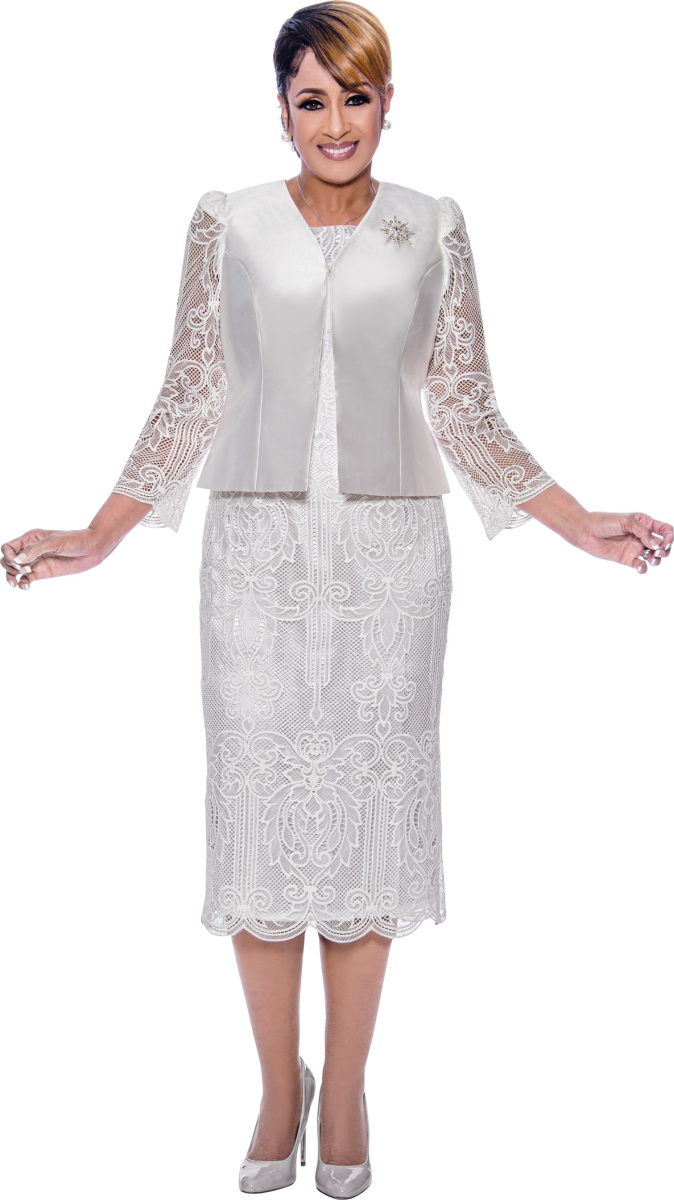 dorinda clark cole white dresses