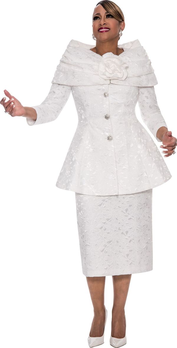 Dorinda Clark Cole DCC482 Womens Church Suit: French Novelty