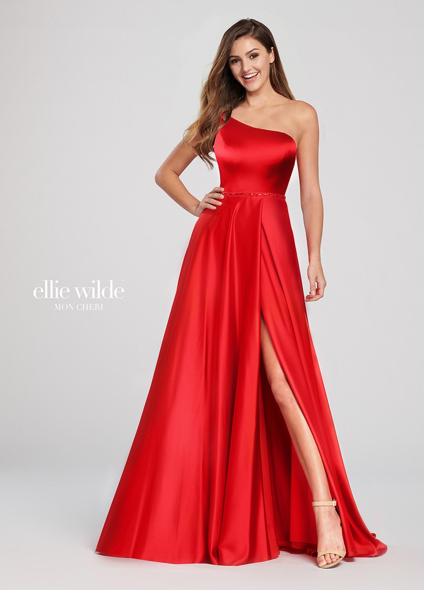 ellie wilde one shoulder dress