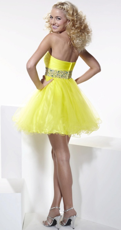 French Novelty: Hannah S Strapless Tulle Short Party Dress 27666 by ...