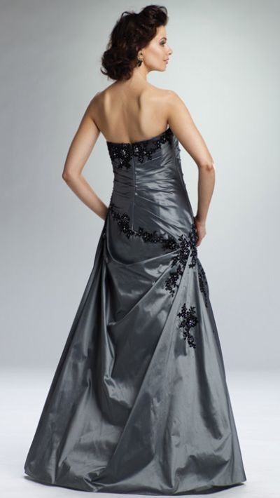 Rina di Montella Beaded Lace and Taffeta Evening Dress RS1316: French ...