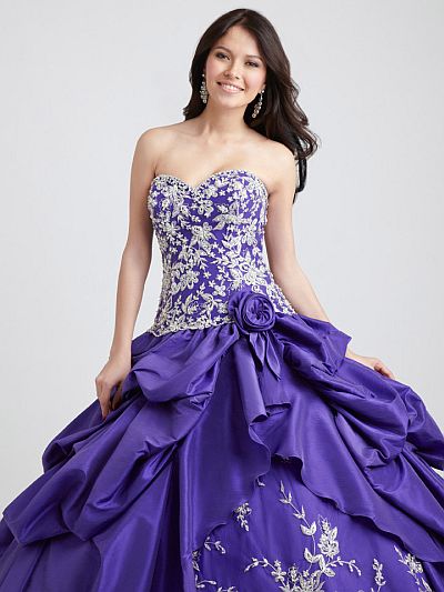 Allure Bridals Quinceanera Dress Q347: French Novelty