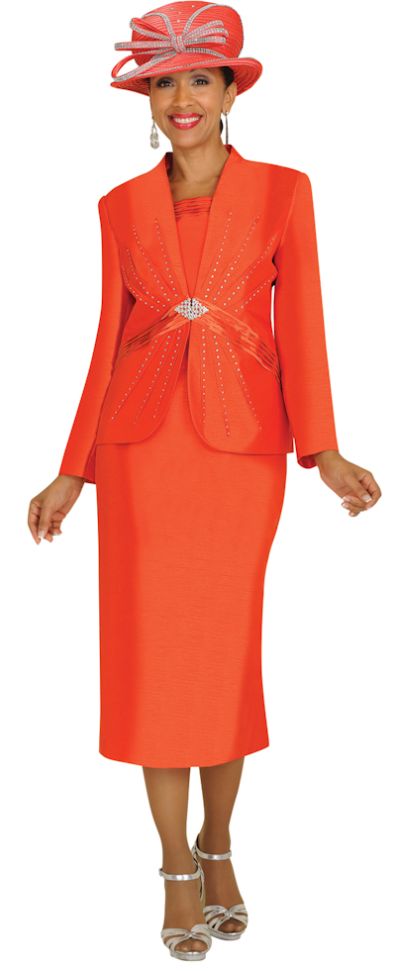 GMI G3852 Womens Studded Church Suit: French Novelty