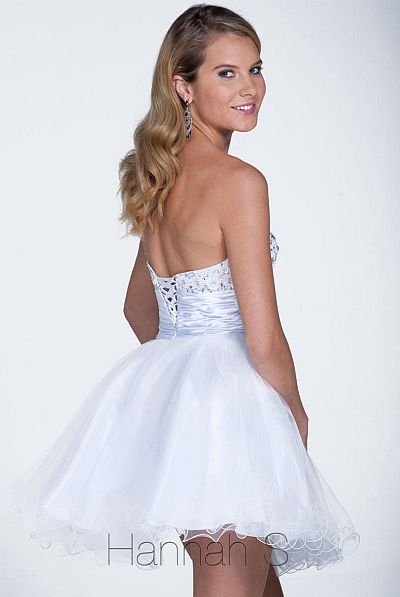 Hannah S Short Tulle Homecoming Dress 27721: French Novelty