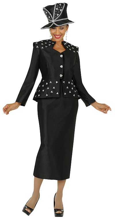 GMI G4402 Womens Shimmer Church Suit: French Novelty