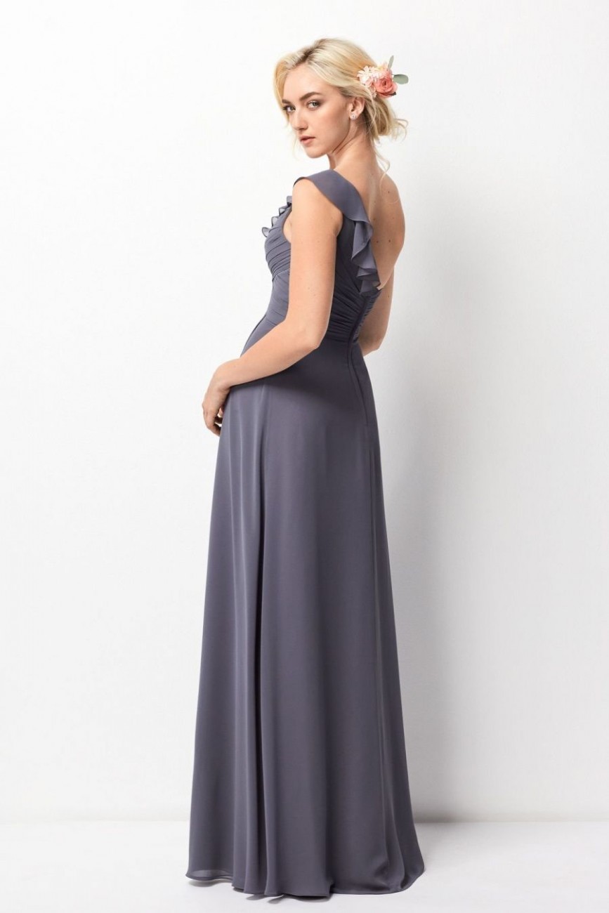 Pewter Bridesmaid Dresses