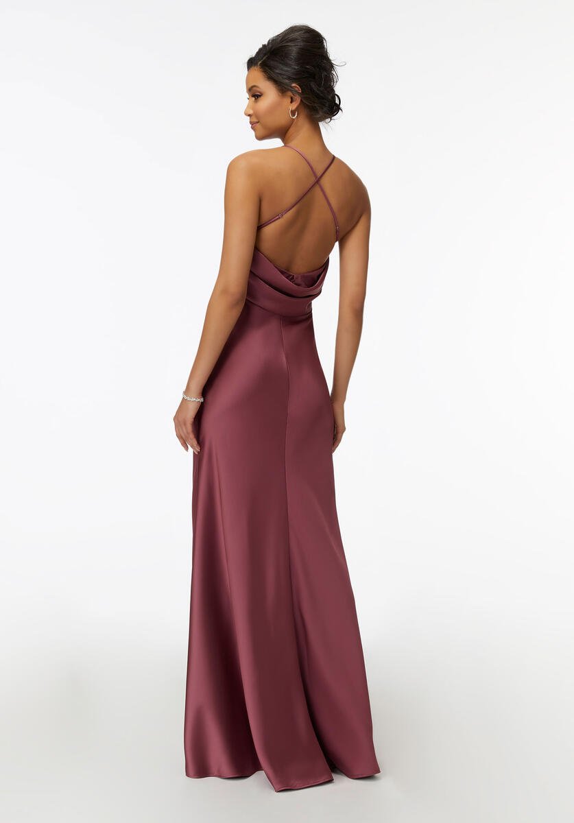 David's bridal clearance cowl back dress