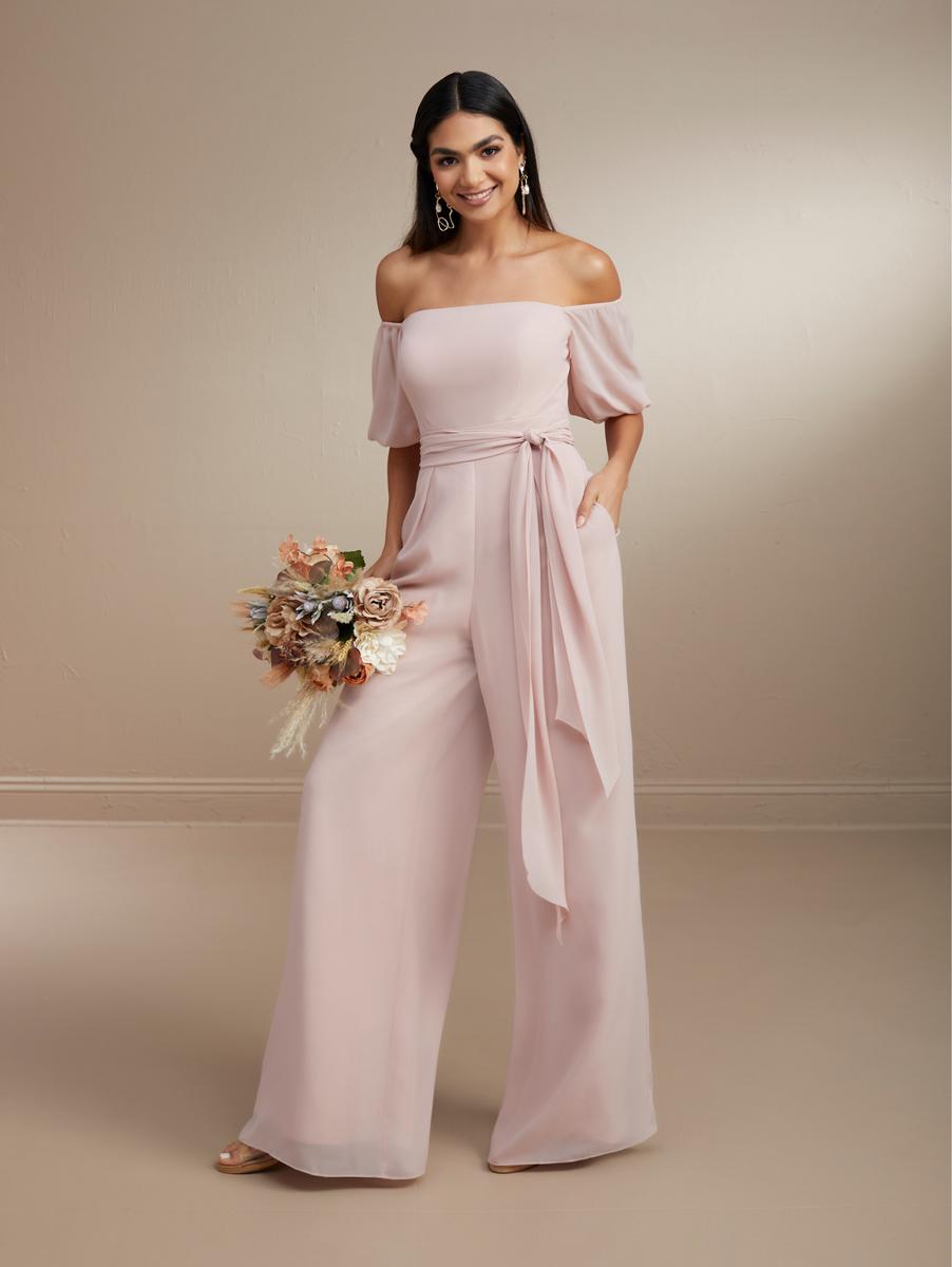 Fashion chiff s bridesmaid jumpsuits