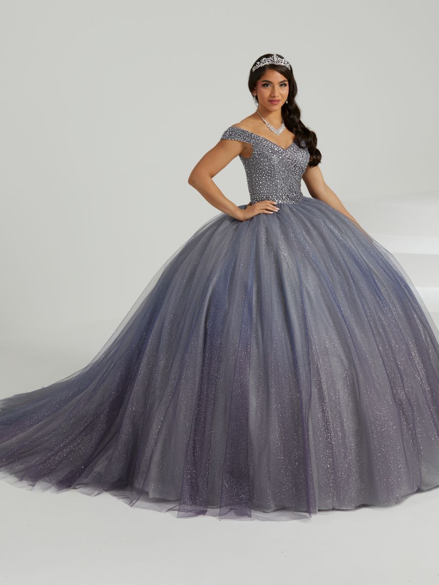 GLITTER TULLE BLUE RADIANCE