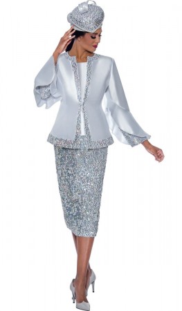 GMI G10223 Ladies Sparkling Sequin Suit