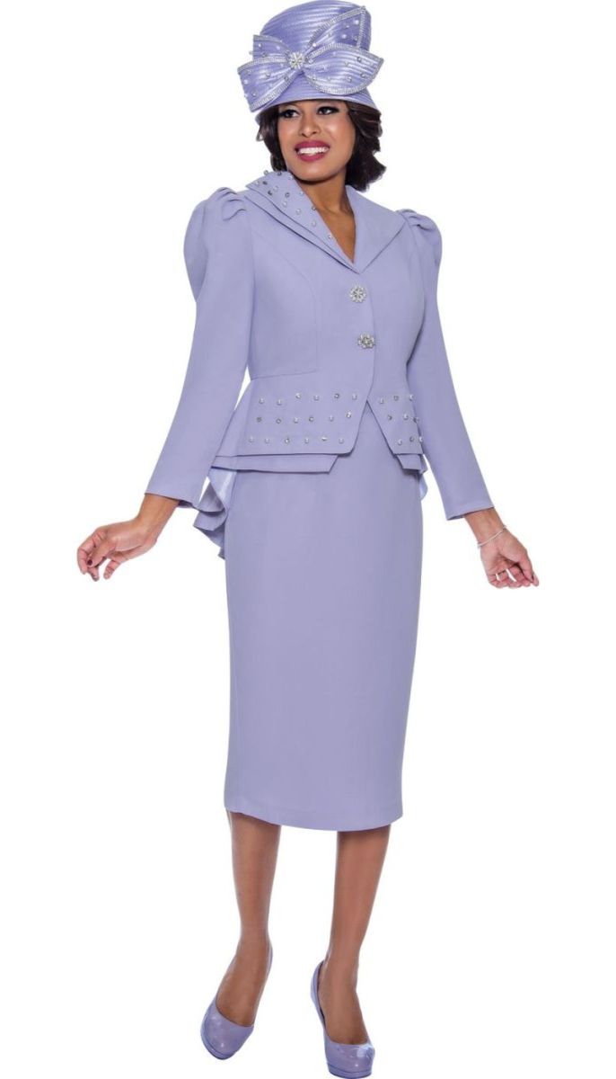 French Novelty: GMI G9522 Ladies Feminine Church Suit