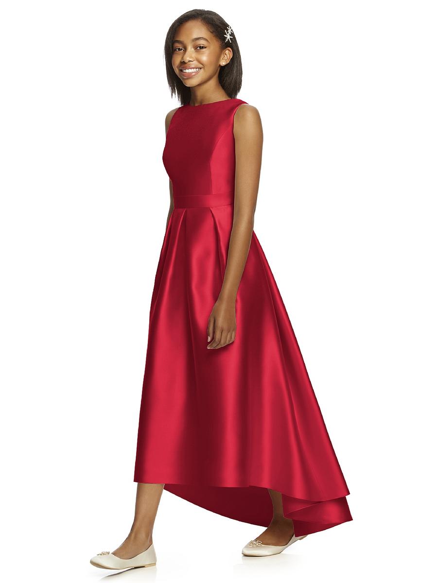 High low junior bridesmaid deals dresses