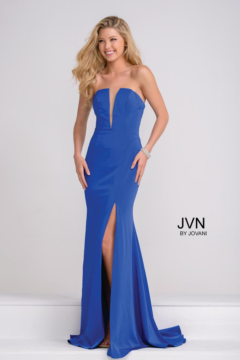 Jovani JVN49580 Fitted Prom Dress  French Novelty